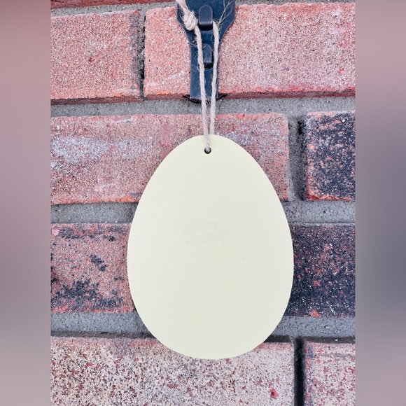 *Egg Hunt Ornament Yellow “You’re Sweeter Than Jellybeans” - Picture 5 of 10